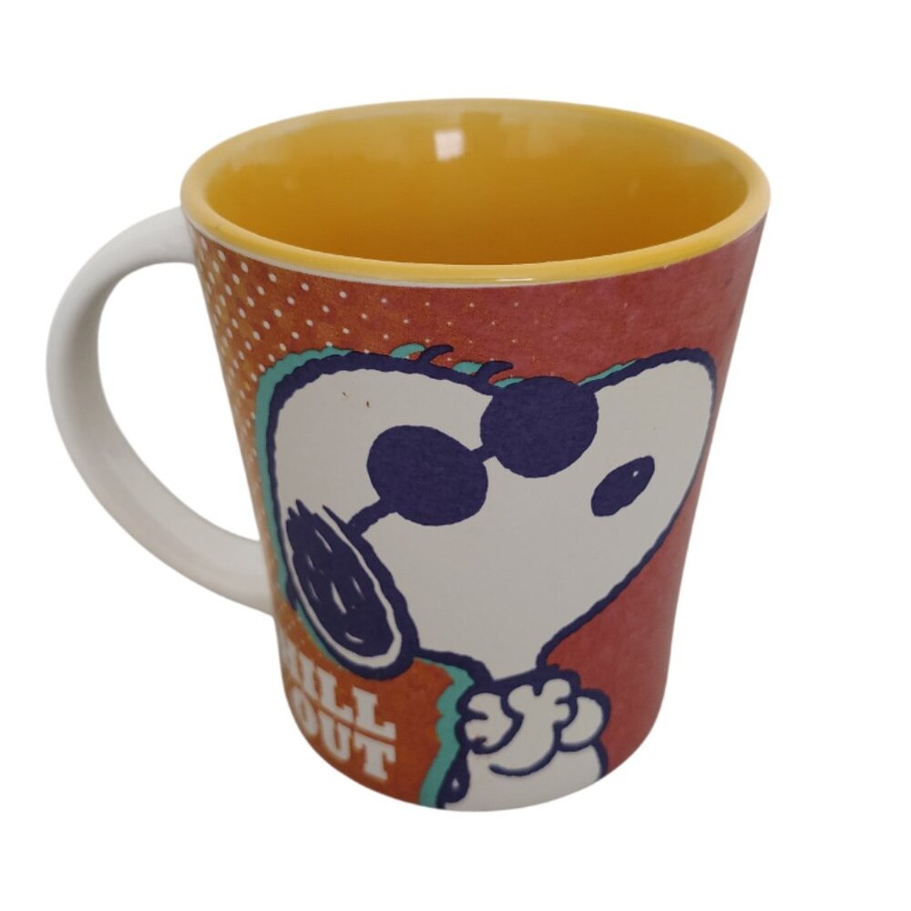 PEANUTS SNOOPY JOE COOL CHILL OUT CERAMIC COFFEE MUG